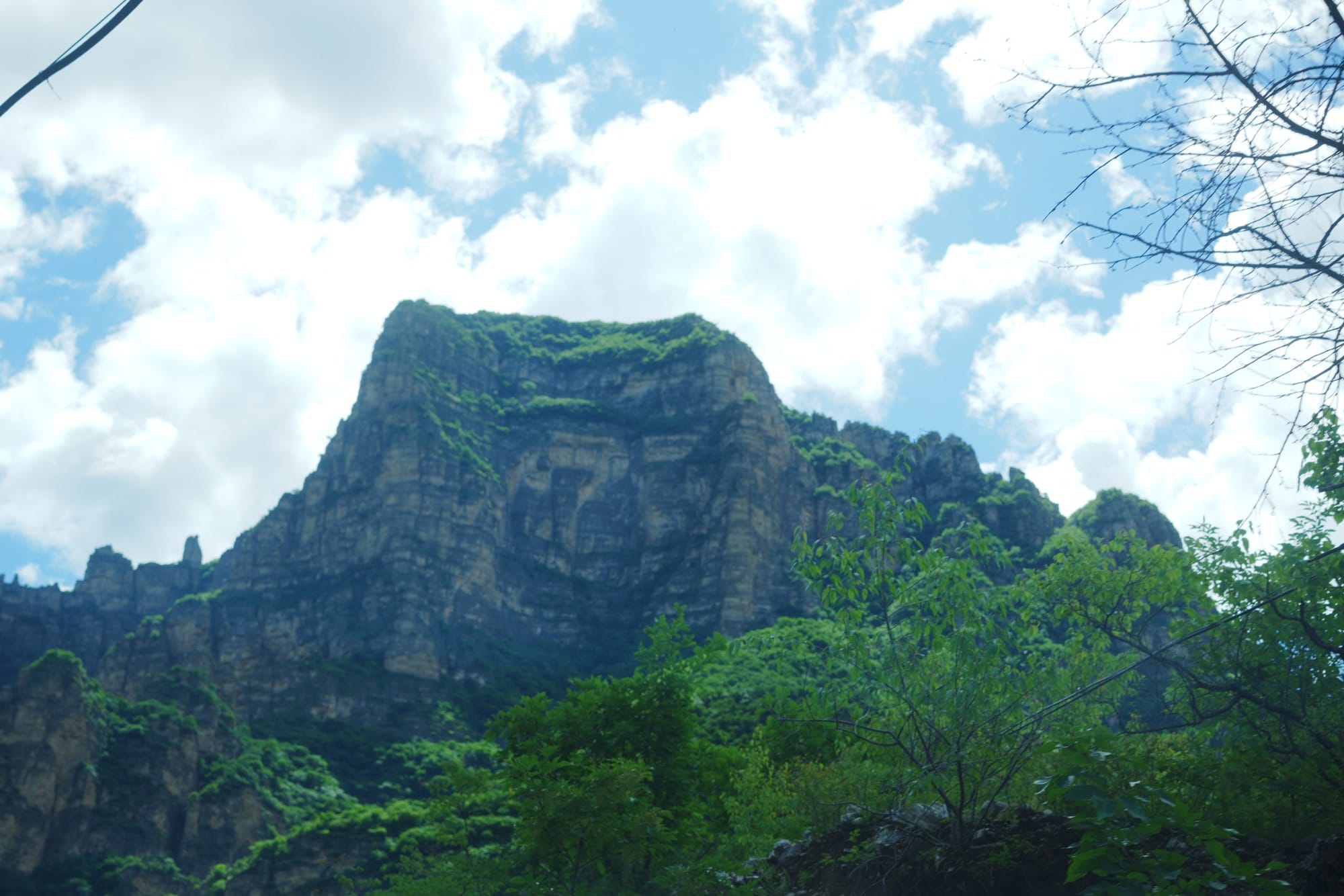 Beiling Mountain in the outskirts of Beijing