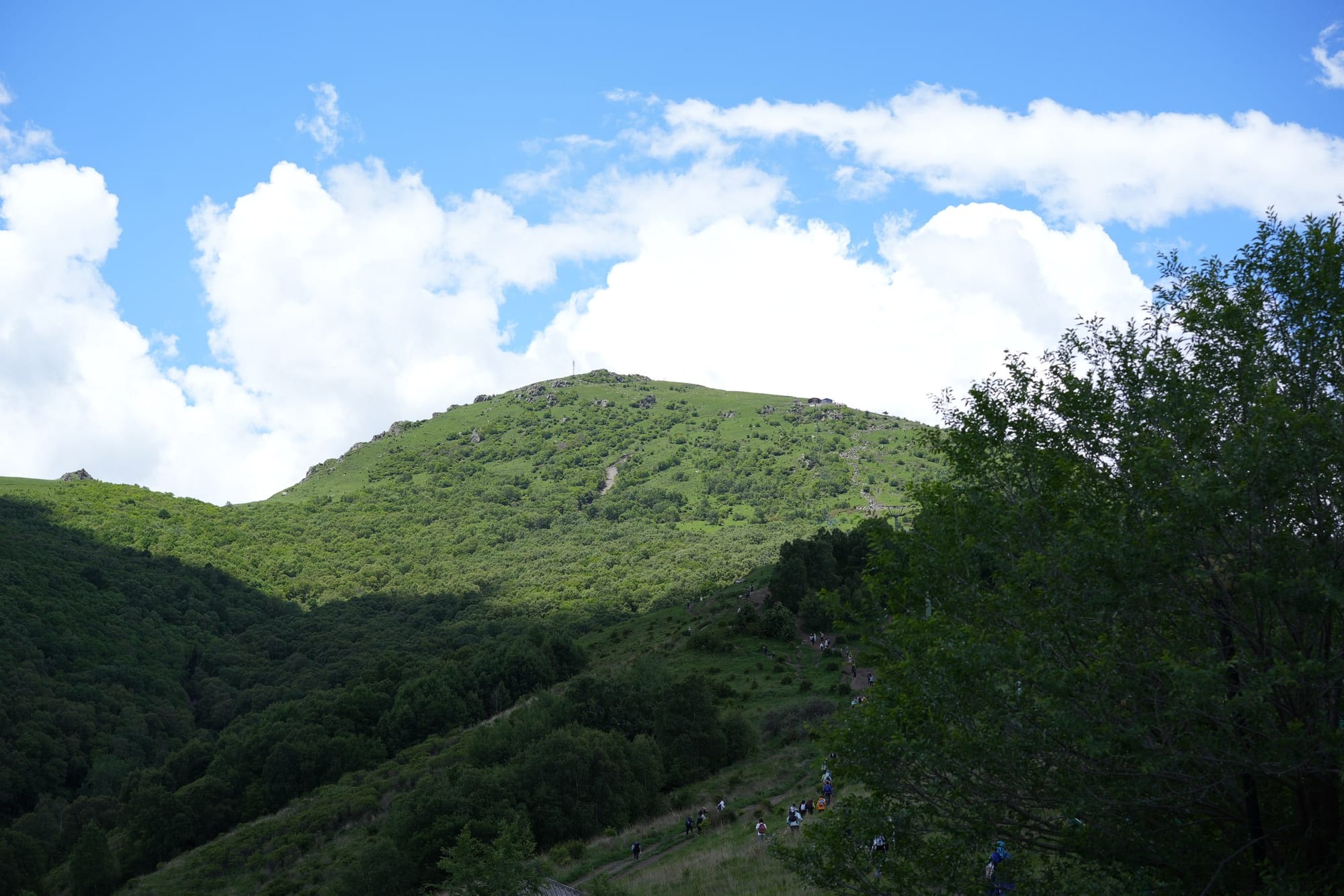 Beiling Mountain in the outskirts of Beijing